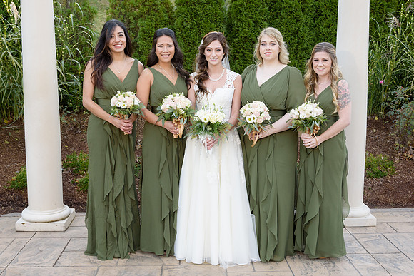 Bridemaids photos at Aria Wedding reception in Prospect, Connecticut