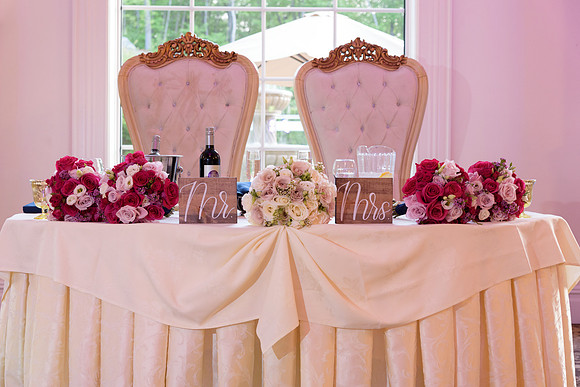Sweetheart Table, Aria, Prospect, Connecticut