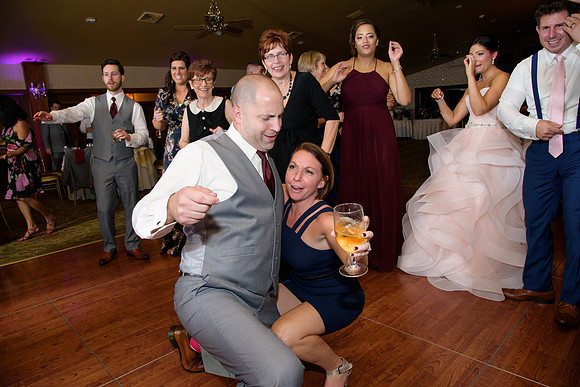 Wedding Reception Dancing at St. Clements Castle in Portland, Connecticut
