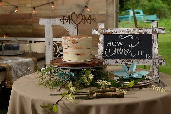 Rustic tent backyard wedding, Oxford, Connecticut. Pick up truck and reception detail shots.