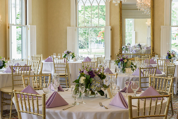 Reception Table Center Pieces and detail shots at the Loundsbury House Wedding Reception