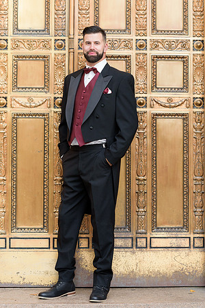 Groom wedding portraits, Hartford, City Hall, Hartford, Connecticut
