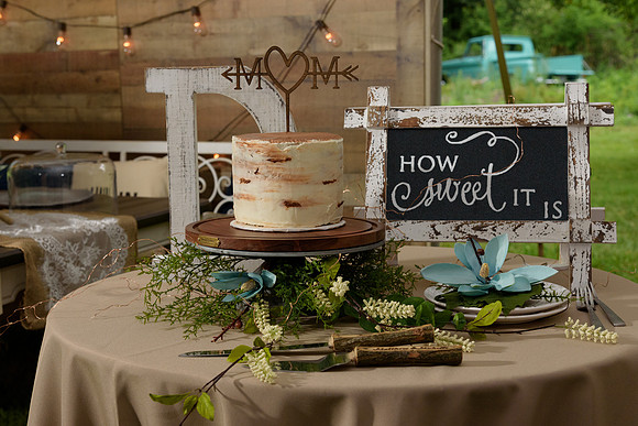 Rustic tent backyard wedding, Oxford, Connecticut. Pick up truck and reception detail shots.