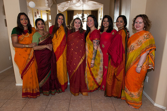Indian Wedding Bridal Shower Photography and Photographer in Arizona and Connecticut
