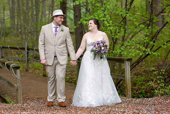 Bride and groom portraits, Powder Ridge Park, Middlefield