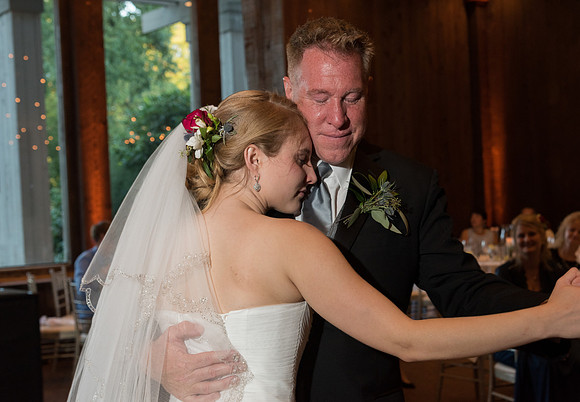 Emotional Father Daughter Dance at the Heritage Hotel in Southbury, Connecticut