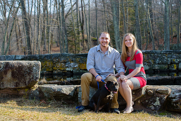Engagement Shoot at Southford Falls Park in Southbury, Connecticut with waterfalls, covered bridges, forests, walkways and corges