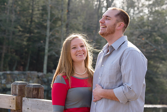 Engagement Shoot at Southford Falls Park in Southbury, Connecticut with waterfalls, covered bridges, forests, walkways and corges