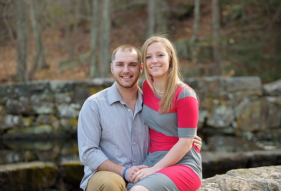 Engagement Shoot at Southford Falls Park in Southbury, Connecticut with waterfalls, covered bridges, forests, walkways and corges