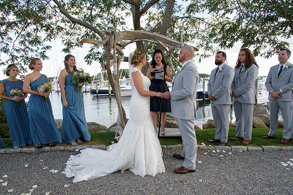 Mystic Yacht Club Wedding Mystic Connecticut Long Island Sound