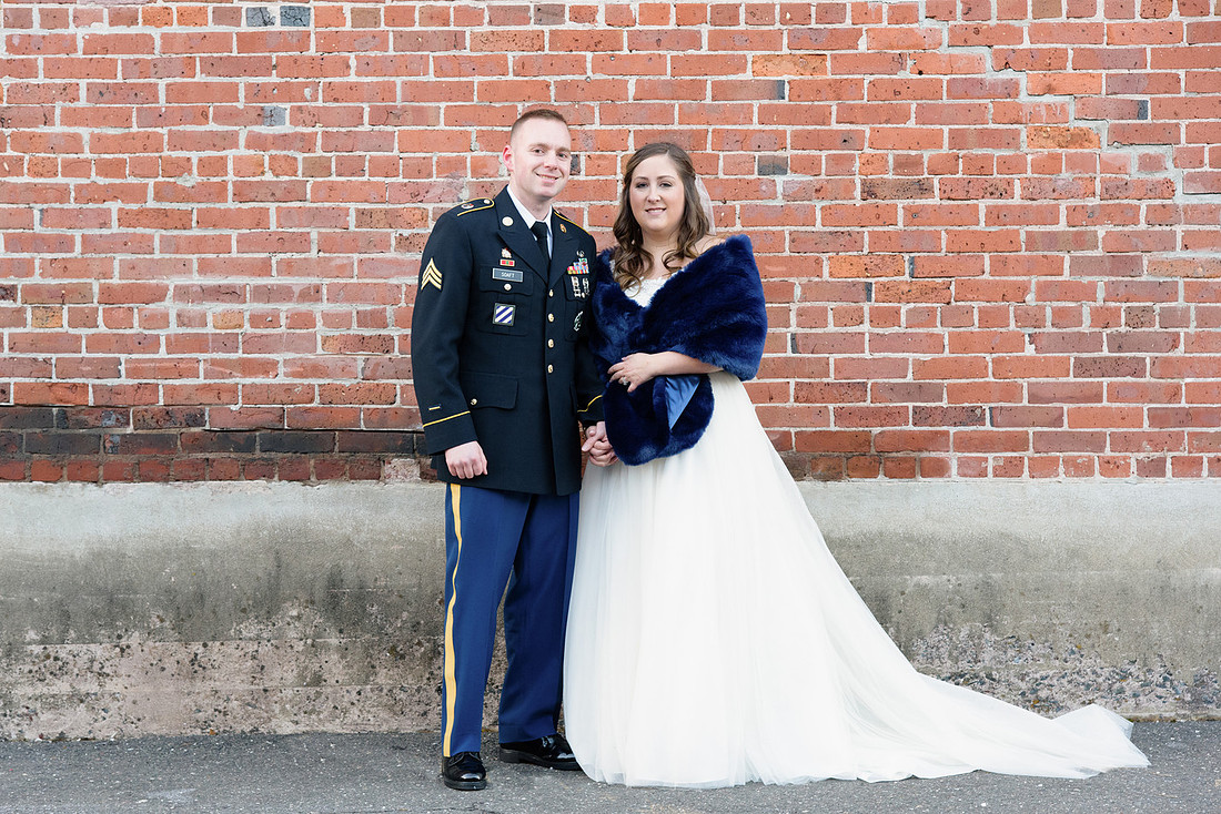Military Wedding at Testas Banquet Facility in Southington Connecticut