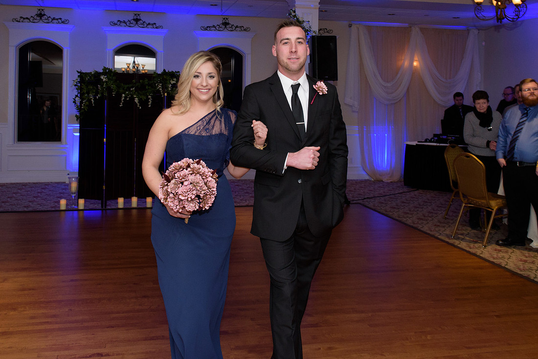 Military Wedding at Testas Banquet Facility in Southington Connecticut
