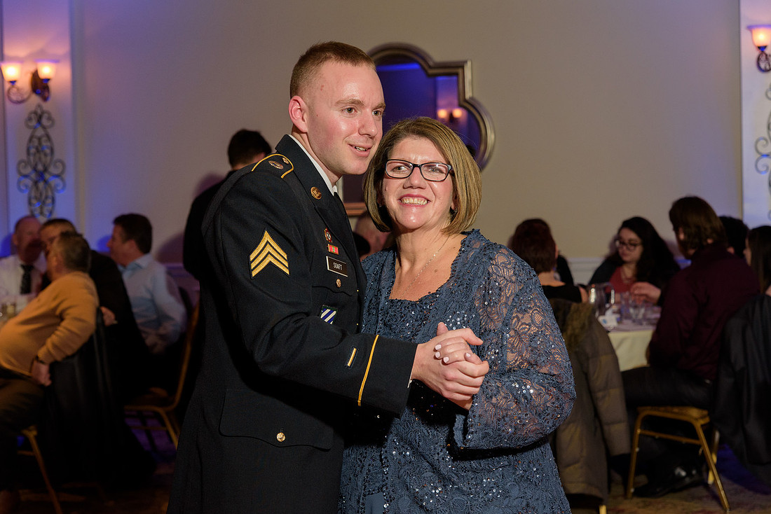 Military Wedding at Testas Banquet Facility in Southington Connecticut