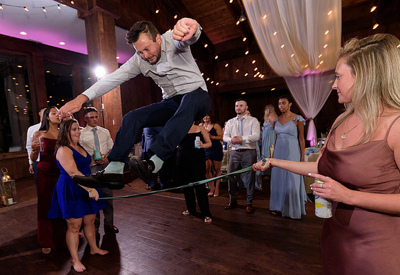 Crazy reception dance photos at The Heritage Hotel in Southbury, Connecticut