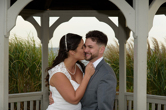 West Haven Connecticut Wedding Ceremony and Portraits on the Connecticut Coast by John Munno Weddings Photographer