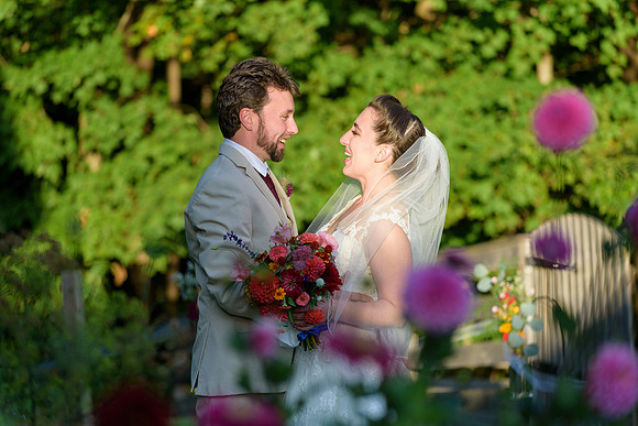 Bride and groom golden hour photos rustic farm wedding, Goshen Connecticut