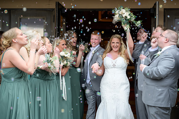 Bubble Ceremony Exit
