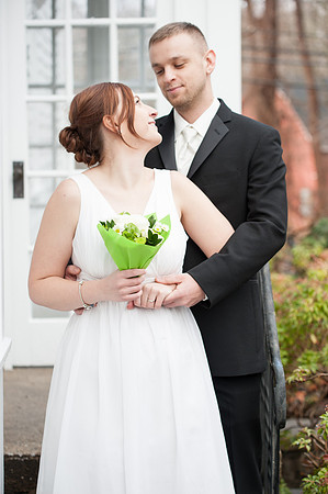 Simple and affordable wedding ceremony and portrait session in Brookfield Connecticut