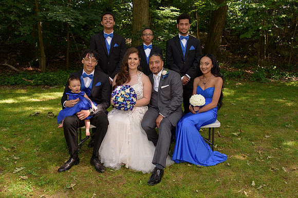 Top Wedding Photogapher shoots wedding featuring bridal portraits in Waterbury Park, and ceremony and reception at the Greek Orthodox Church in Waterbury