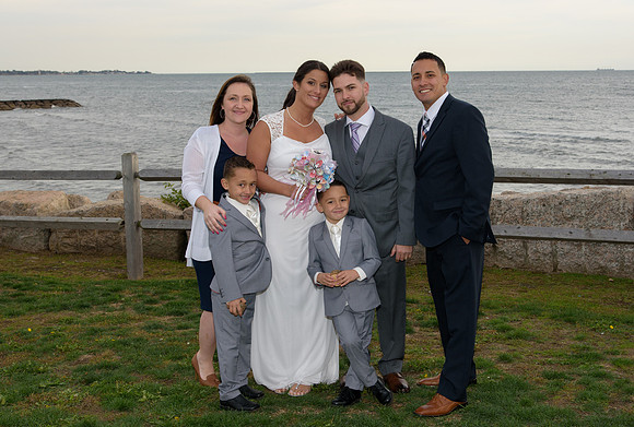 West Haven Connecticut Wedding Ceremony and Portraits on the Connecticut Coast by John Munno Weddings Photographer