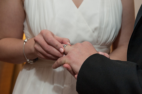 Simple and affordable wedding ceremony and portrait session in Brookfield Connecticut