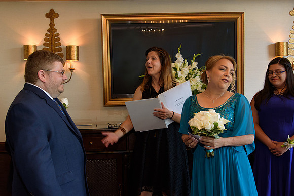 Intimate wedding ceremony, portraits and reception photograpy at Chapel Grille in Cranston, Rhode Island