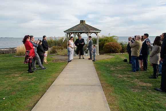 West Haven Connecticut Wedding Ceremony and Portraits on the Connecticut Coast by John Munno Weddings Photographer