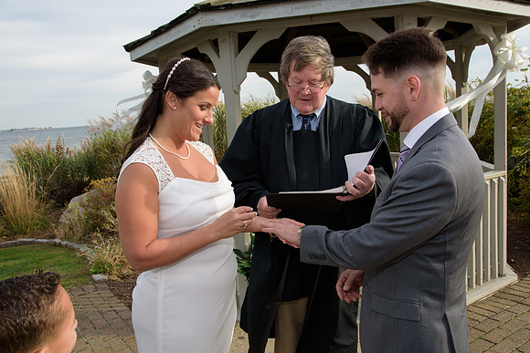 West Haven Connecticut Wedding Ceremony and Portraits on the Connecticut Coast by John Munno Weddings Photographer