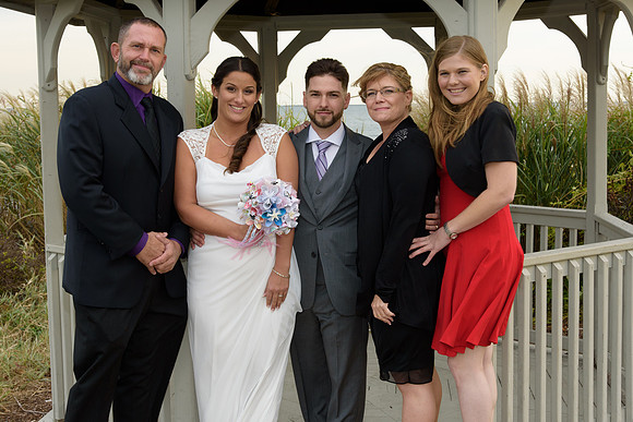 West Haven Connecticut Wedding Ceremony and Portraits on the Connecticut Coast by John Munno Weddings Photographer